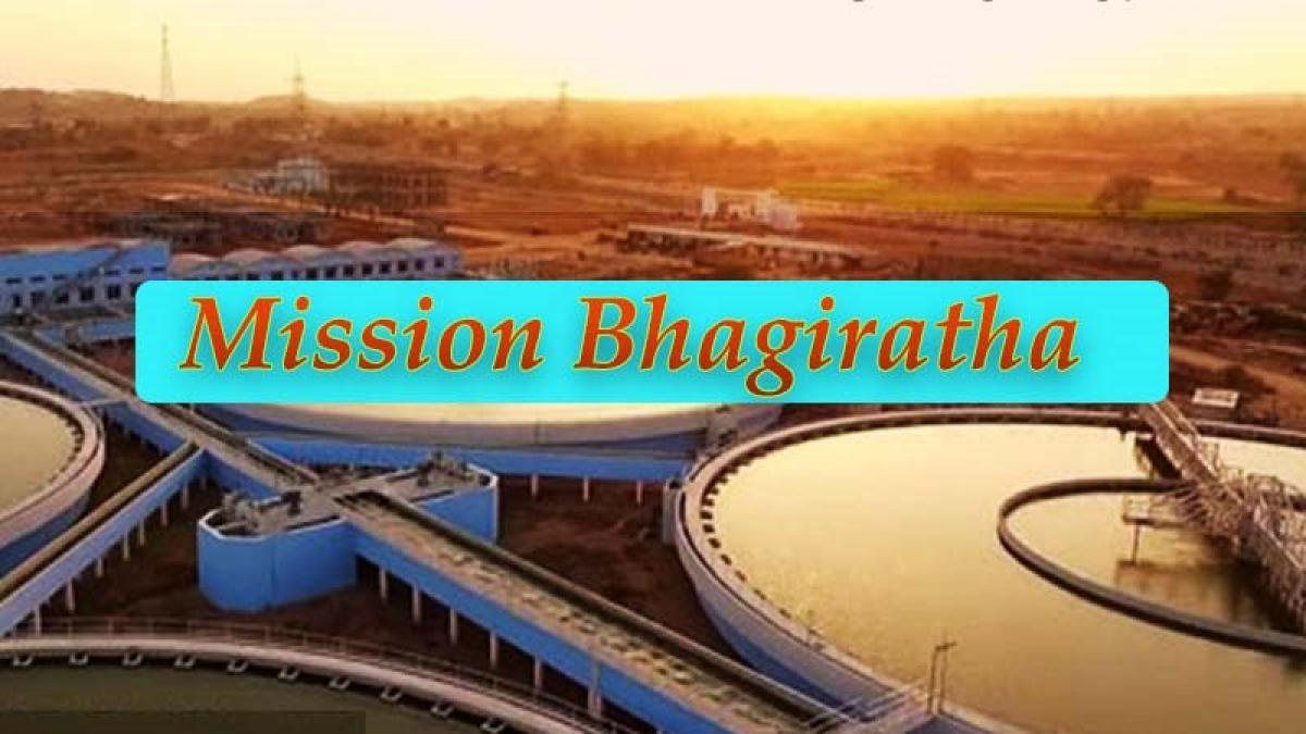 Lakshman blames Telangana government : Mission Bhagiratha