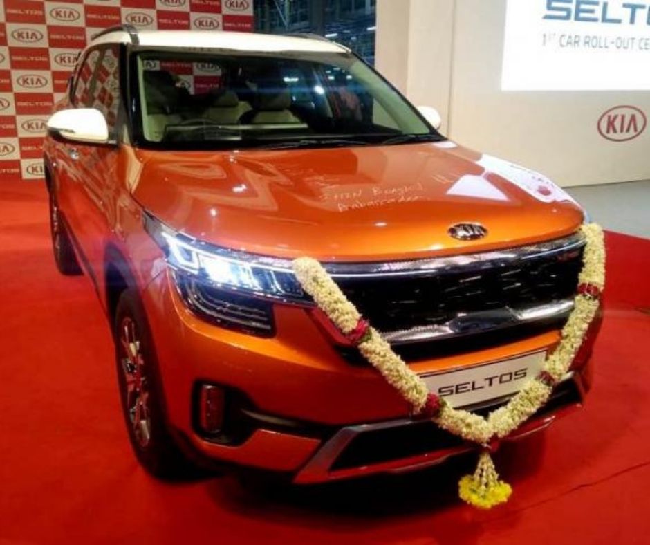Made in the Andhra "Kia" car launched in the market ...
