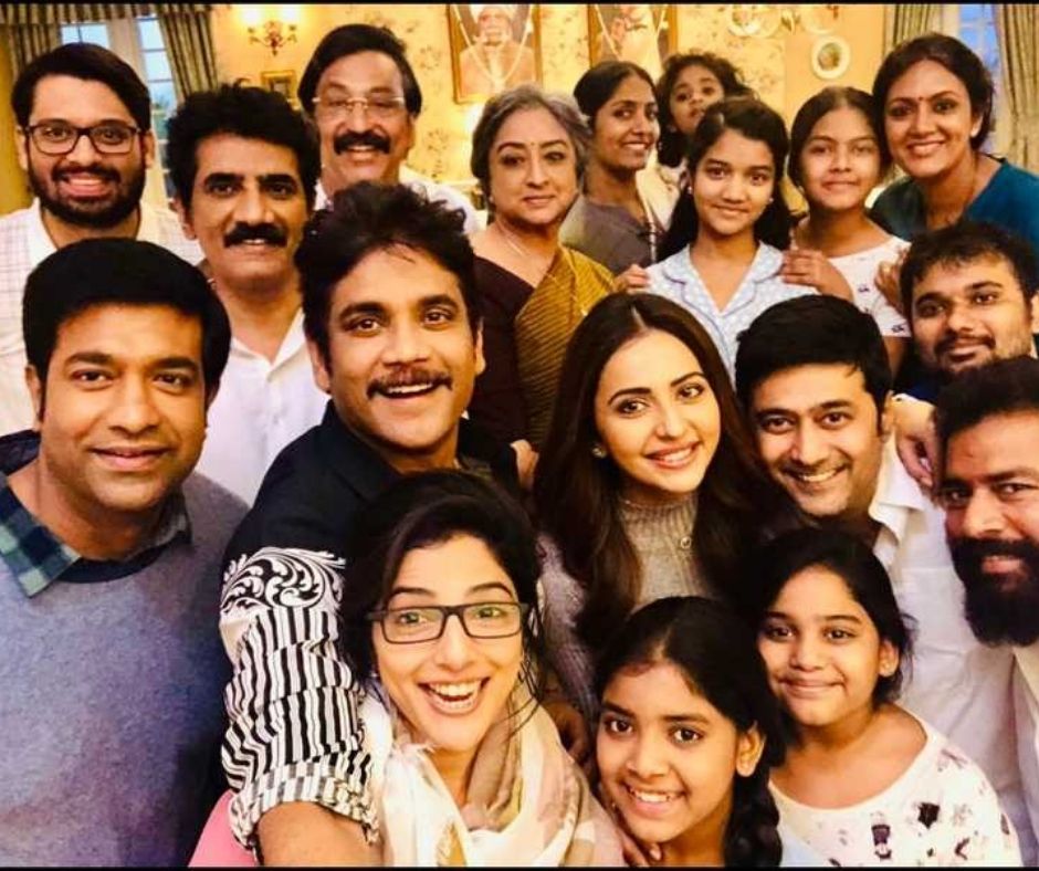 Nagarjuna is very happy with manmadhudu 2
