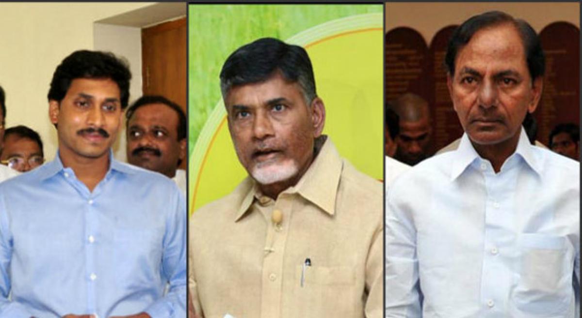 Chandrababu made serious comments on Jagan-KCR